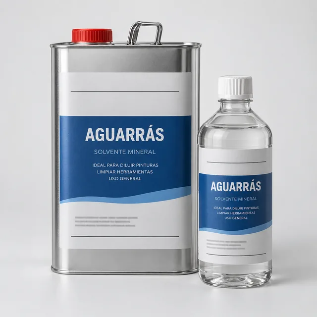 Aguarrás solvente mineral para pintura e acabamento