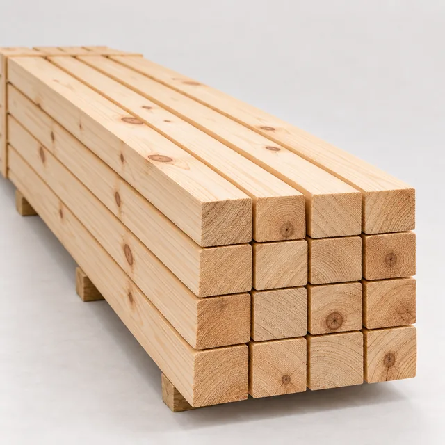 Sarrafo de pinus 5 cm para construção