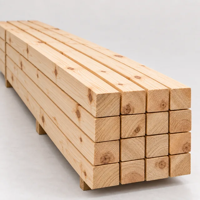 Sarrafo de pinus 7 cm para construção